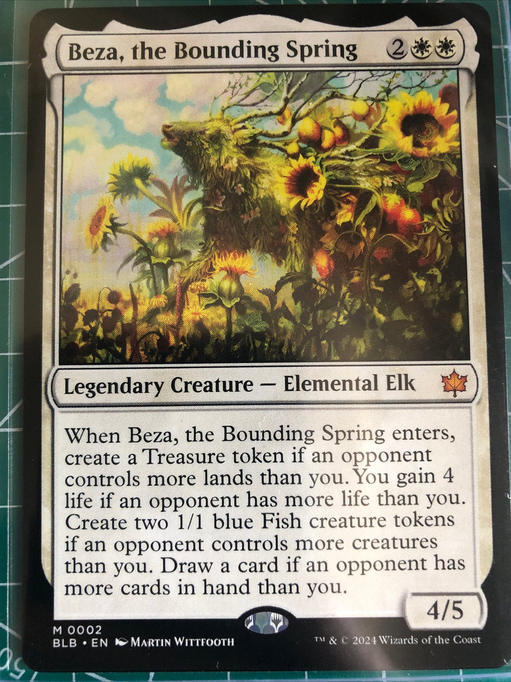 Beza, the Bounding Spring Bloomburrow Regular