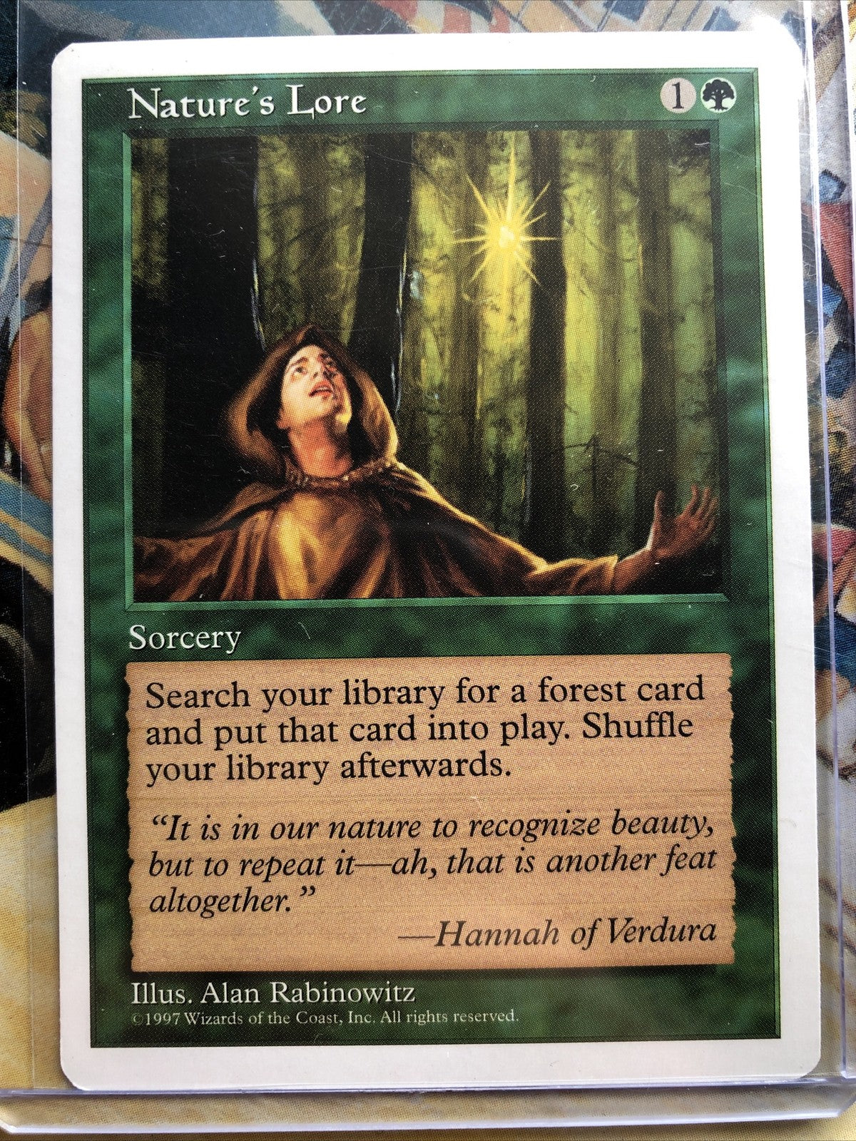 Nature's Lore MTG Core Set 5th Edition Regular