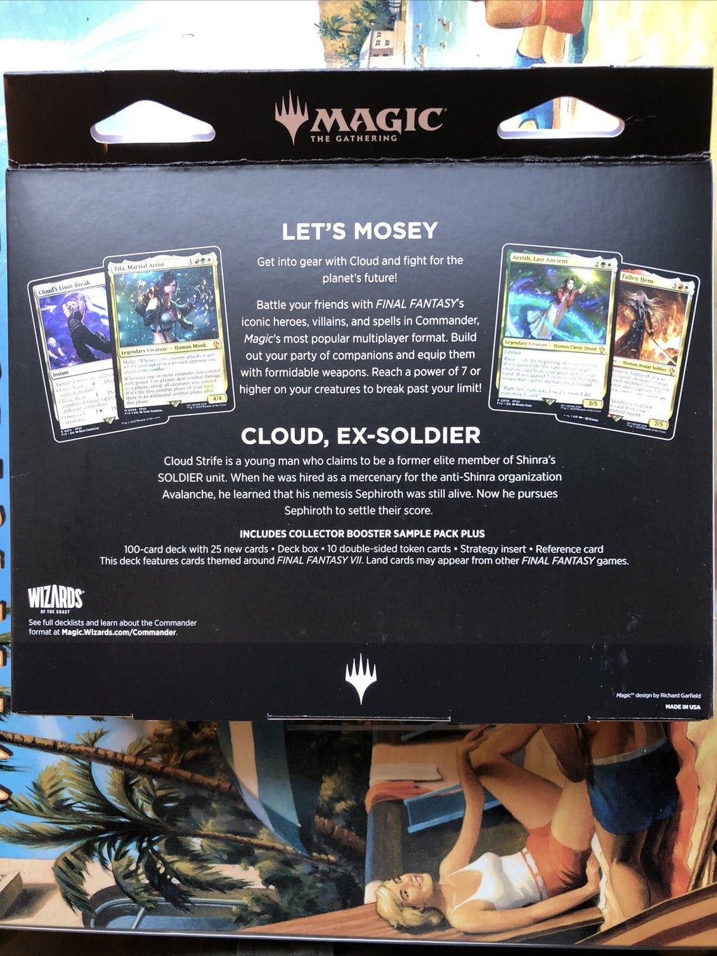 Magic The Gathering Final Fantasy VII 7 Commander Deck Limit Break