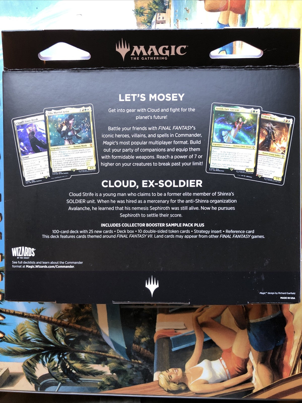 Magic The Gathering Final Fantasy VII 7 Commander Deck Limit Break