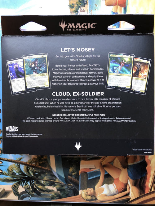 Magic The Gathering Final Fantasy VII 7 Commander Deck Limit Break