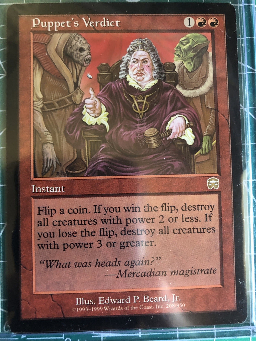 Puppet's Verdict Mercadian Masques Regular