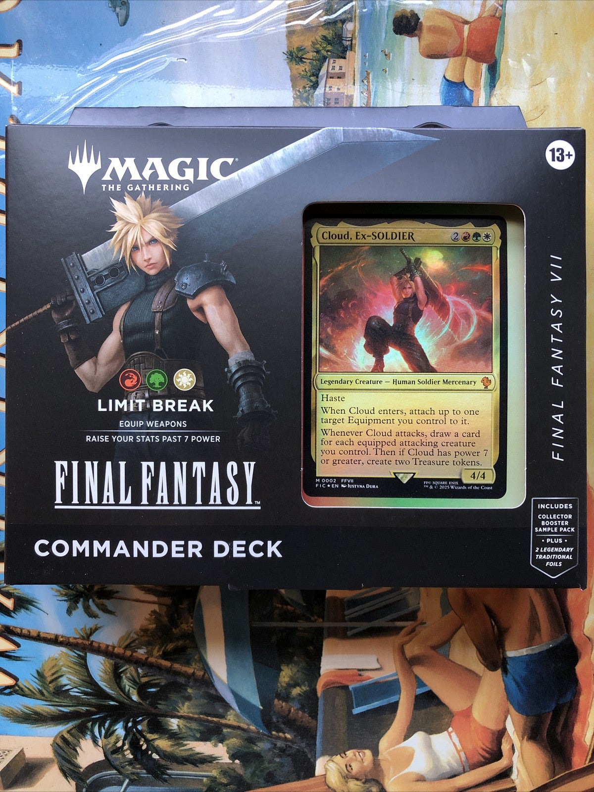 Magic The Gathering Final Fantasy VII 7 Commander Deck Limit Break