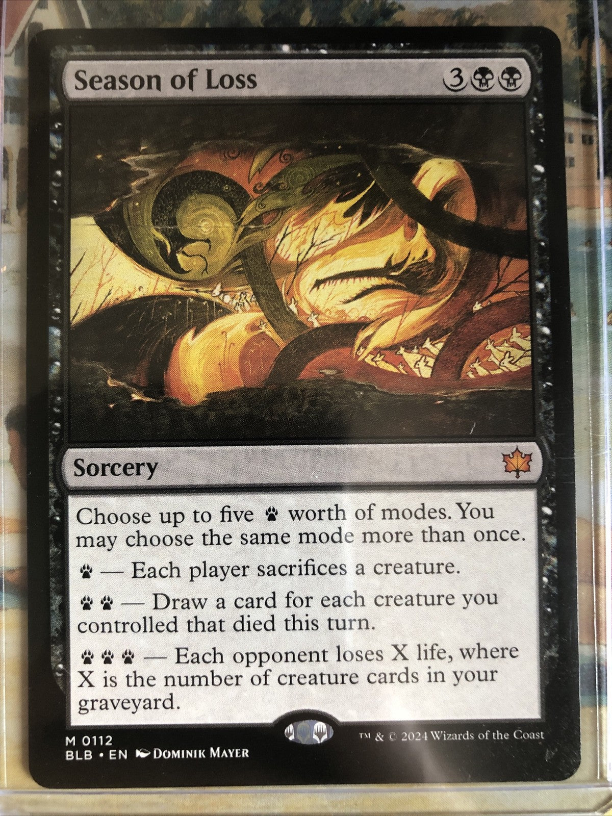 Season of Loss Bloomburrow Regular