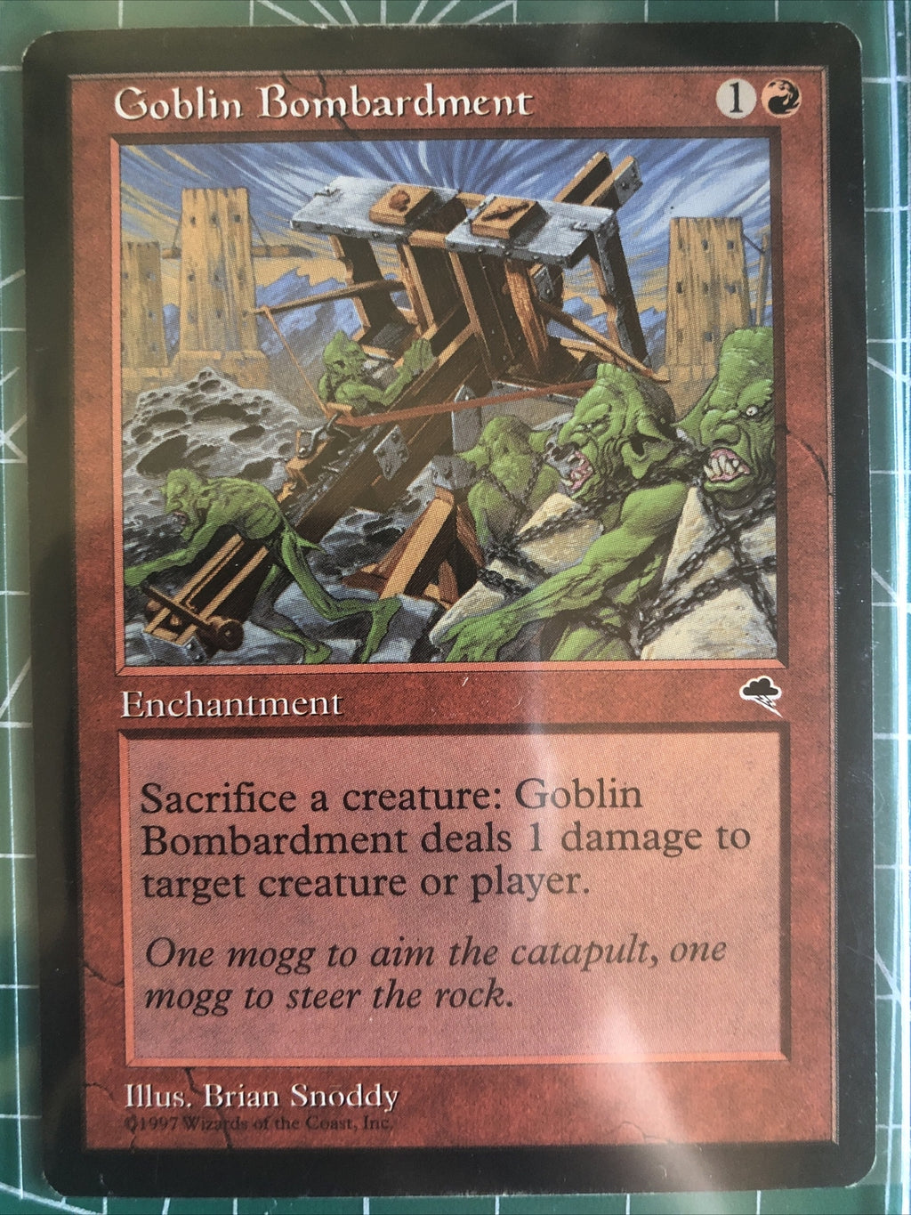 Goblin Bombardment Tempest Regular
