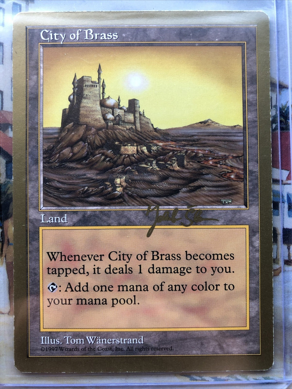City of Brass - 1997 Jakub Slemr (5ED) World Championship Decks Regular