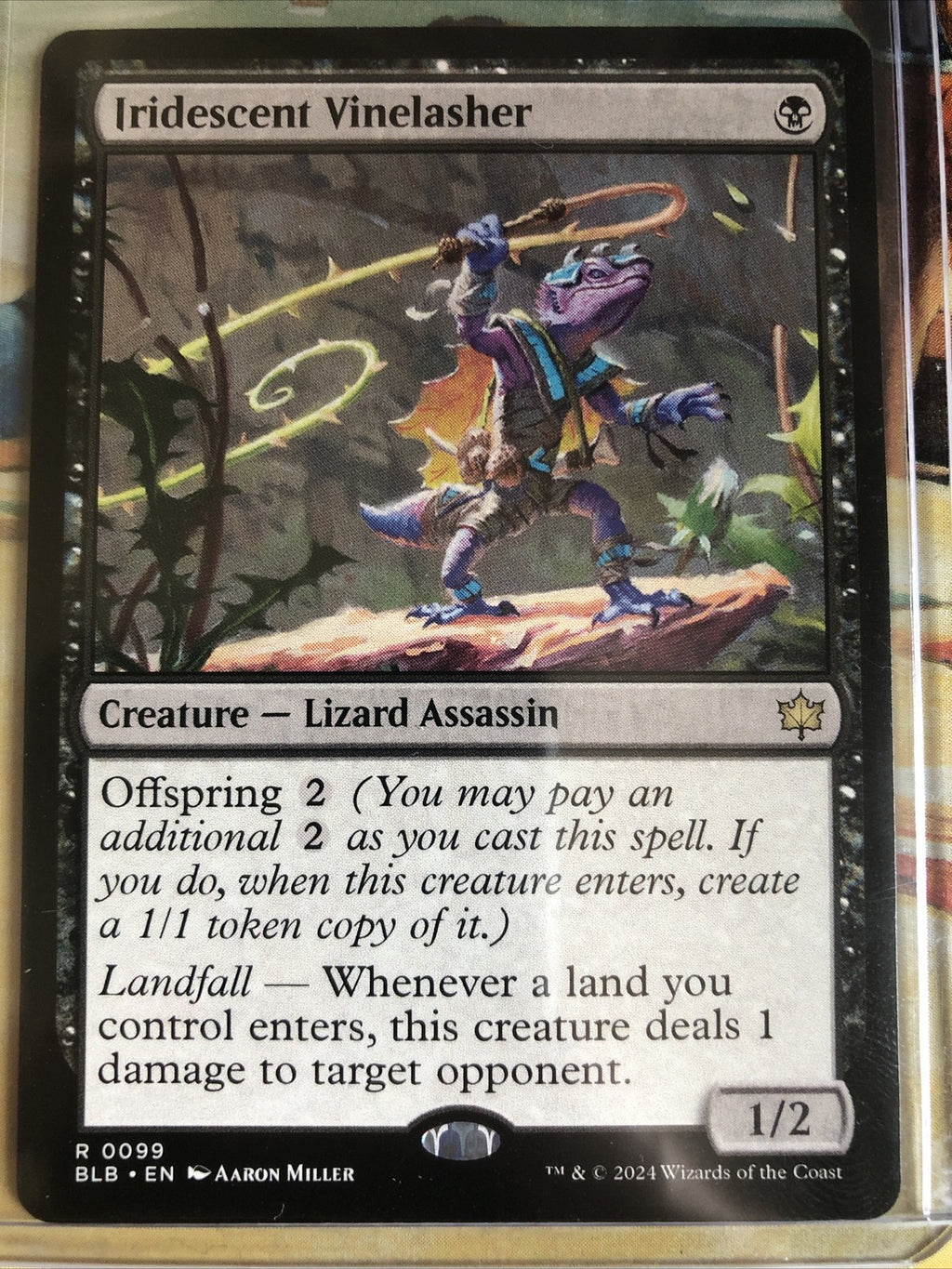 Iridescent Vinelasher Bloomburrow Regular